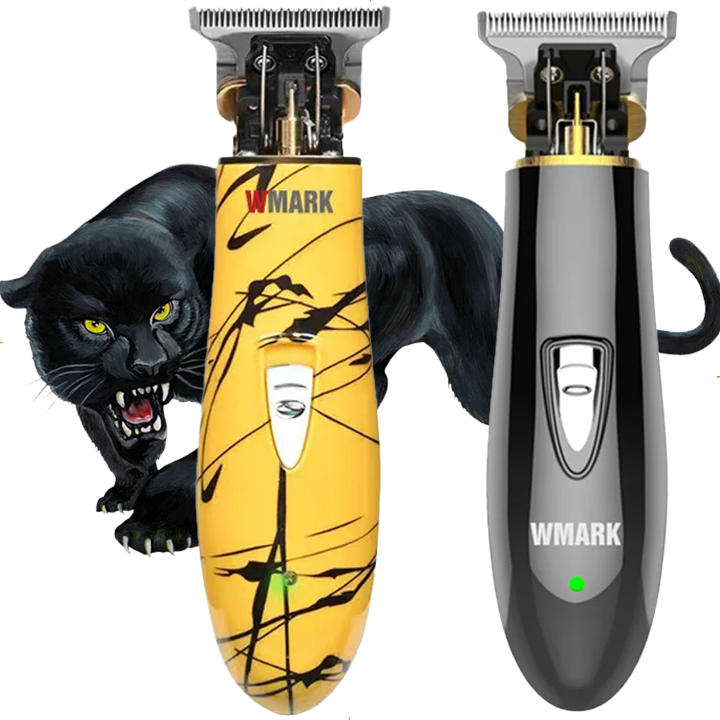 Máquina de Cortar E Acabamento Cabelo Profissional Wmark Ng201 Trimmer