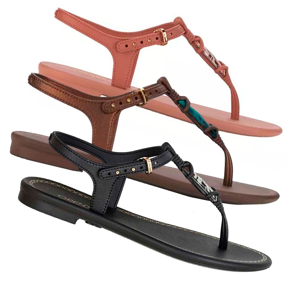 Sandalia Feminina Grendha Cacau Rustica 18898 Shopee Brasil