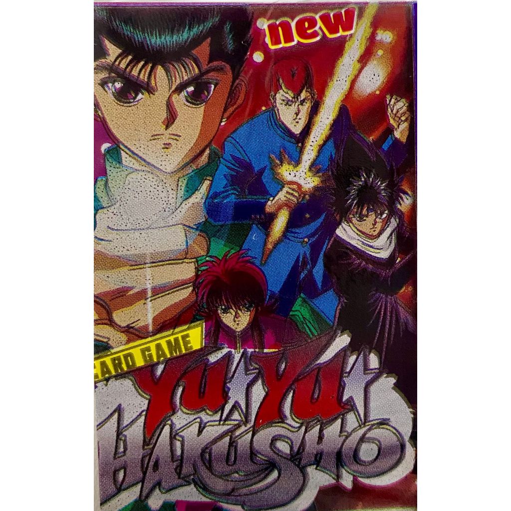 400 cards YUYU HAKUSHO = 100 pacotes fechados