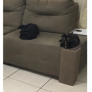 Arranhador Protetor Gato para Assento de Sofá, Recamier, bau e ou Cama Box