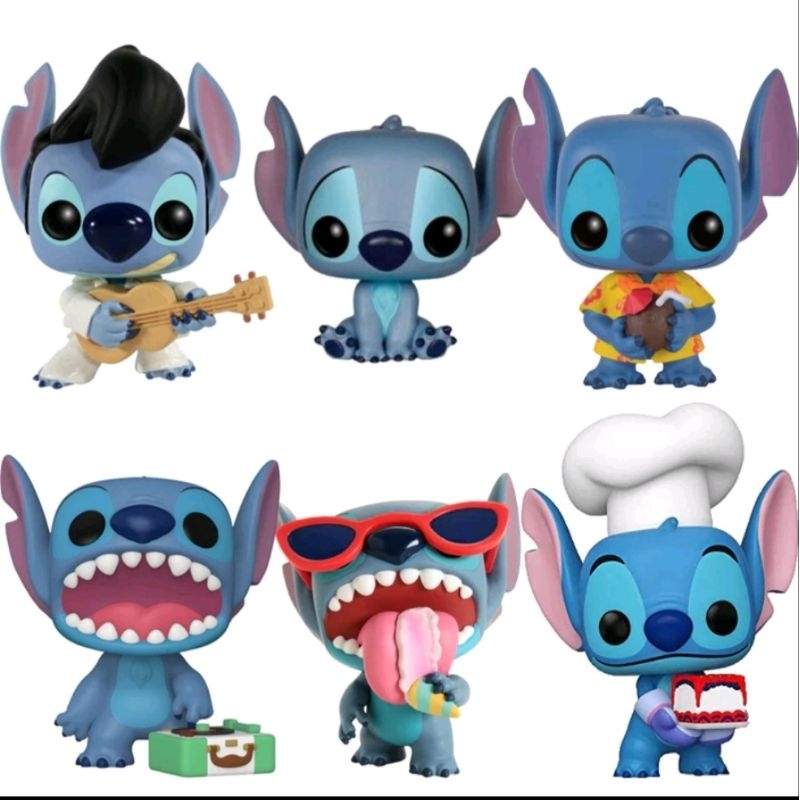 Boneco colecionável action figure Stitch Disney Desenho
