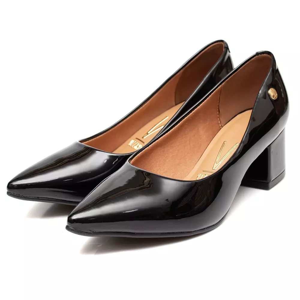 Hot sapato vizzano verniz salto grosso Outlet Online