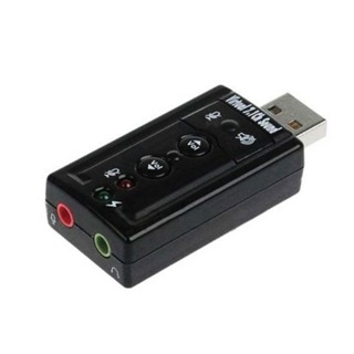 Adaptador de som USB 2.0 Externo 7.1-Canais USOM-10 EXBOM