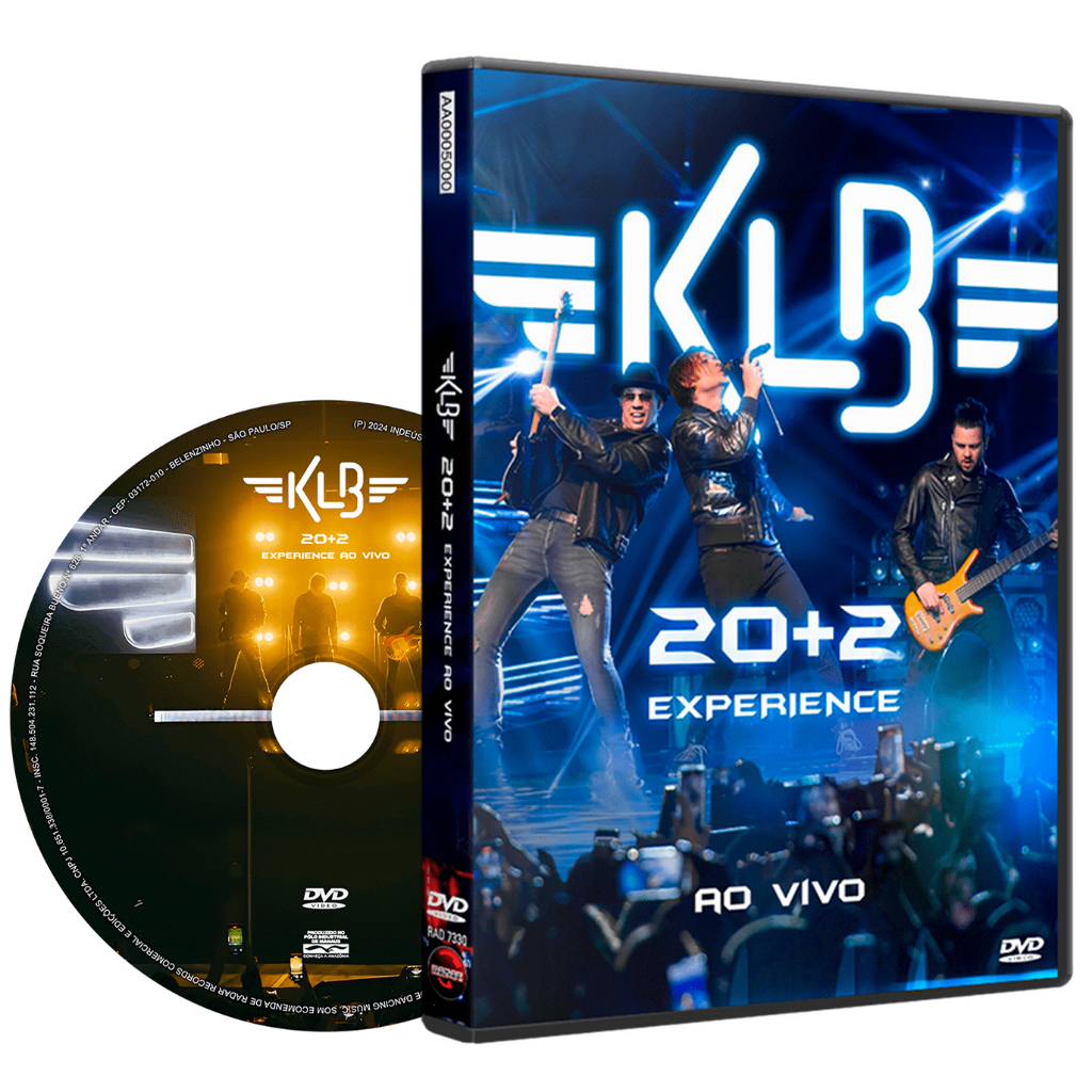 Dvd KLB - 20+2 Experience - Ao Vivo (fan-made) | Shopee Brasil