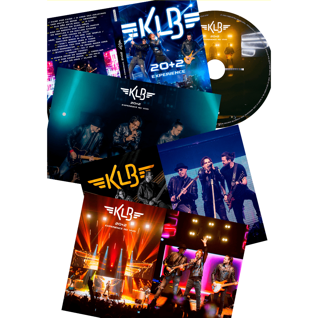 Dvd KLB - 20+2 Experience - Ao Vivo (fan-made) | Shopee Brasil