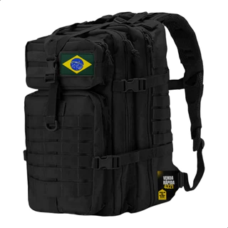 Mochila tática militar camuflada recomendada braba altíssima qualidade