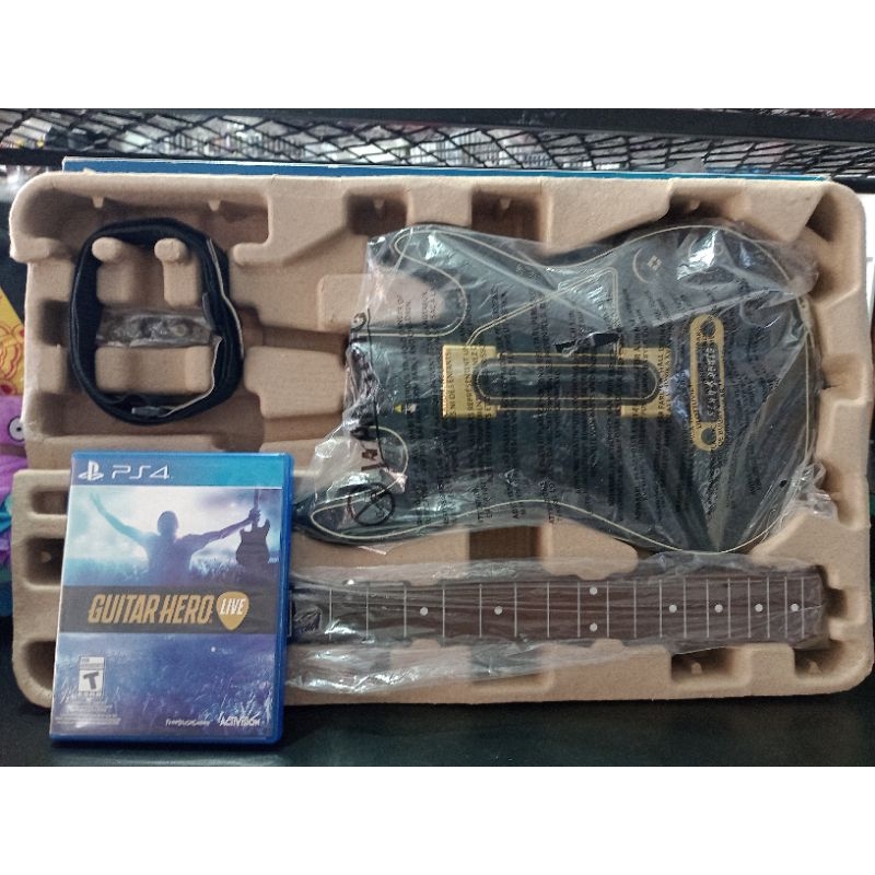 Guitar Hero Live Ps4 bundle completo + jogo | Shopee Brasil