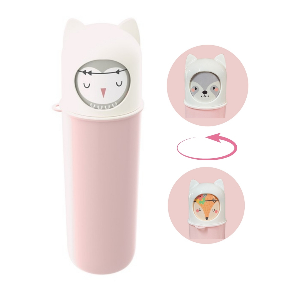 Porta Escova Dental Case Infantil Viagem Escola Ludico