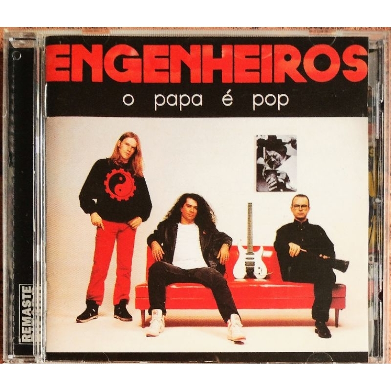 Cd Engenheiros Do Hawaii O Papa É Pop Remasterizado | Shopee Brasil