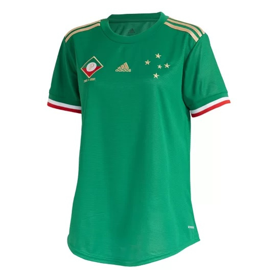 CAMISA CRUZEIRO CENTENARIO III 21/22 Feminia - VERDE