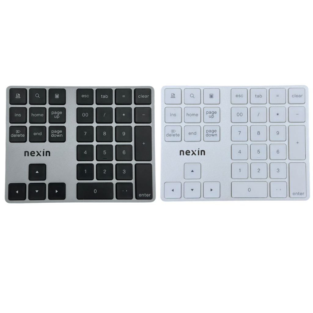 Teclado Numérico Wireless Silencioso Bateria Interna Durável Nexin