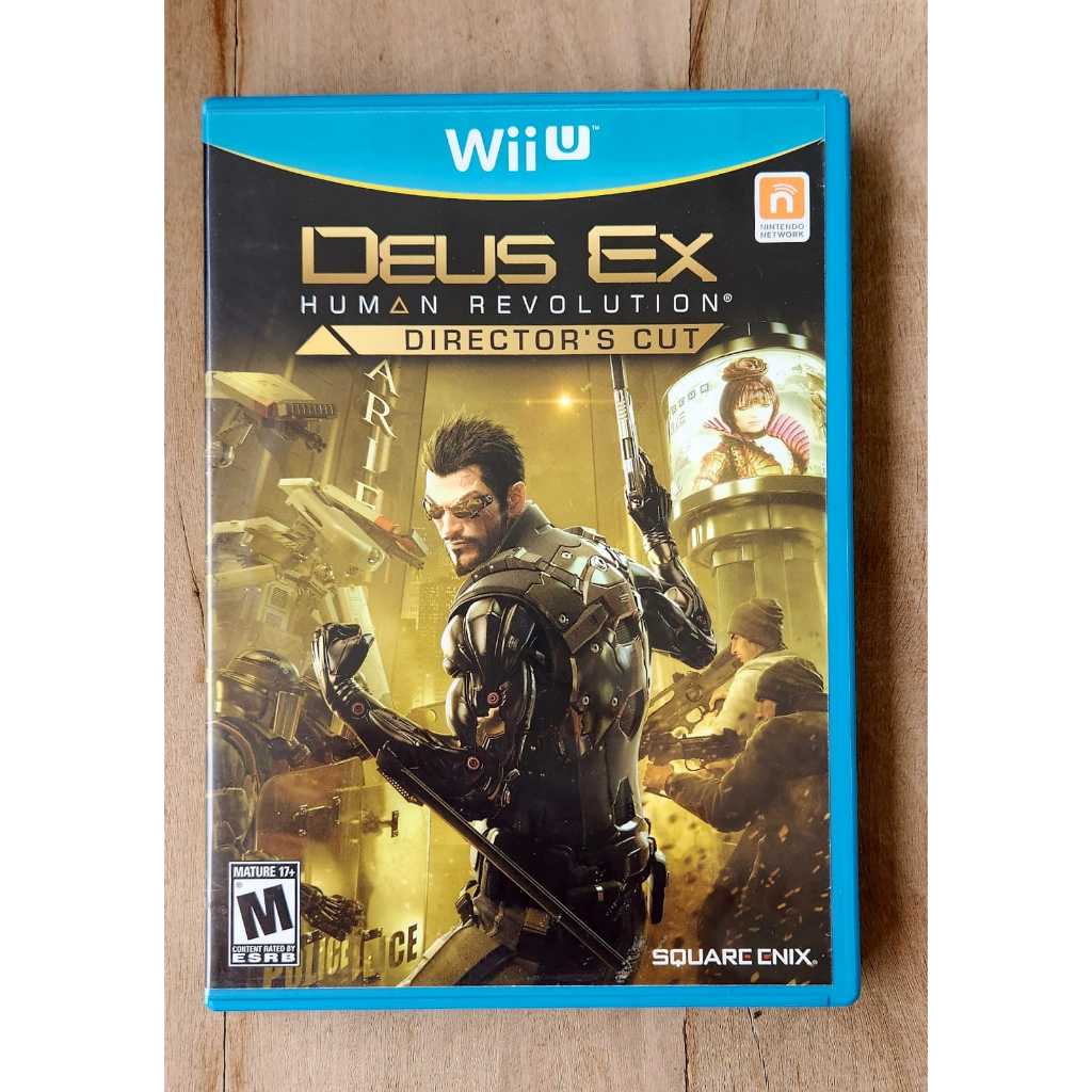 Deus Ex Human Revolution Director S Cut Mídia Física Wii U Shopee Brasil