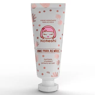Creme Hidratante para as Mãos e Cutículas Kokeshi Maciez