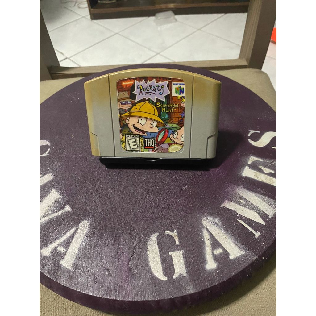 jogo de nintendo 64 - rugrats scavenger hunt | Shopee Brasil