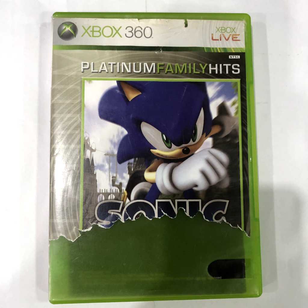 Jogo Sonic The Hedgehog Xbox 360 Mídia Física | Shopee Brasil
