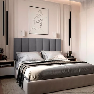 Kit 10 Cabeceiras de Cama Box Casal King Estofada Modulada 2,00mX60cm