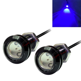 Olho de Águia/gato 2Pç LED parafuso adaptável para Carro, motos, caminhão caixa bob 18mm em Oferta na Shopee