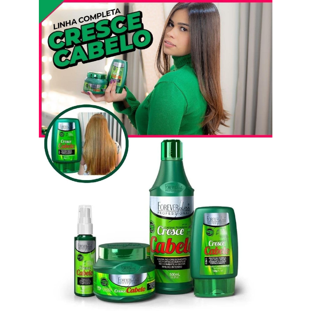 Kit Cresce Cabelo Completo - Forever Liss