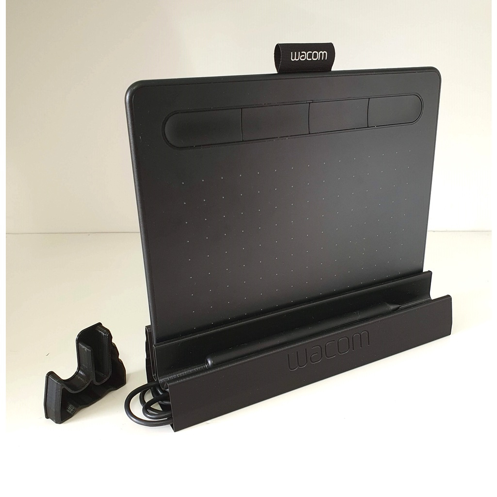 Suporte para mesa digitalizadora Wacom Intous CTL672 com espaço para cabos