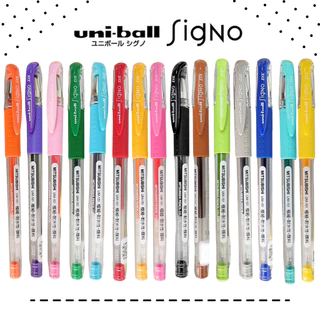 Caneta Gel Uni-Ball Signo Dx 0.38mm (UM-151) Várias Cores- Mitsubishi
