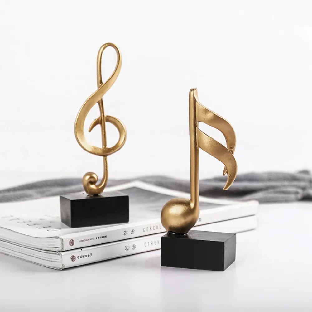 Decoração De Mesa Enfeite Nota Musical Clave De Sol E Notas presente organista musico violinista flautista