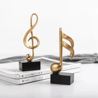 Decoração De Mesa Enfeite Nota Musical Clave De Sol E Notas presente organista musico violinista flautista
