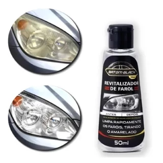 REVITALIZADOR DE FAROL - FAROL COMO NOVO SEM POLIR NEM LIXAR - ORIGINAL BATOM BLACK em Oferta na Shopee