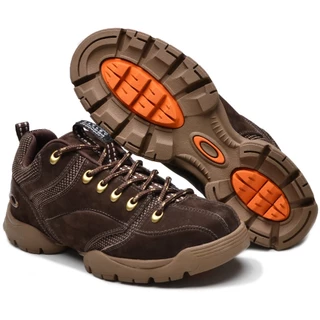 Tênis Masculino Botinha Oakley Flack 365 EM COURO legitimo palmilha em gel
