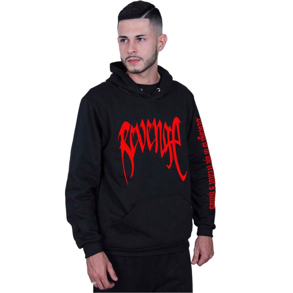 Moletom Canguru Unissex XXXTentacion Revenge Trap | Shopee Brasil