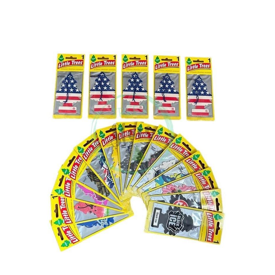 Kit 10 Little Trees Cheirinho / Aromatizante Carro