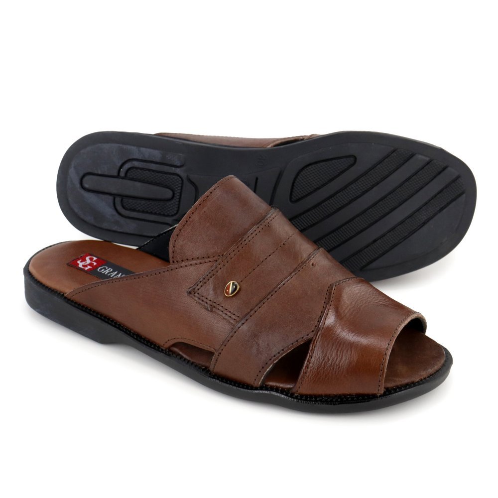 Chinelo Masculino Sandalia Franciscana Masculina Idoso Ortopédica