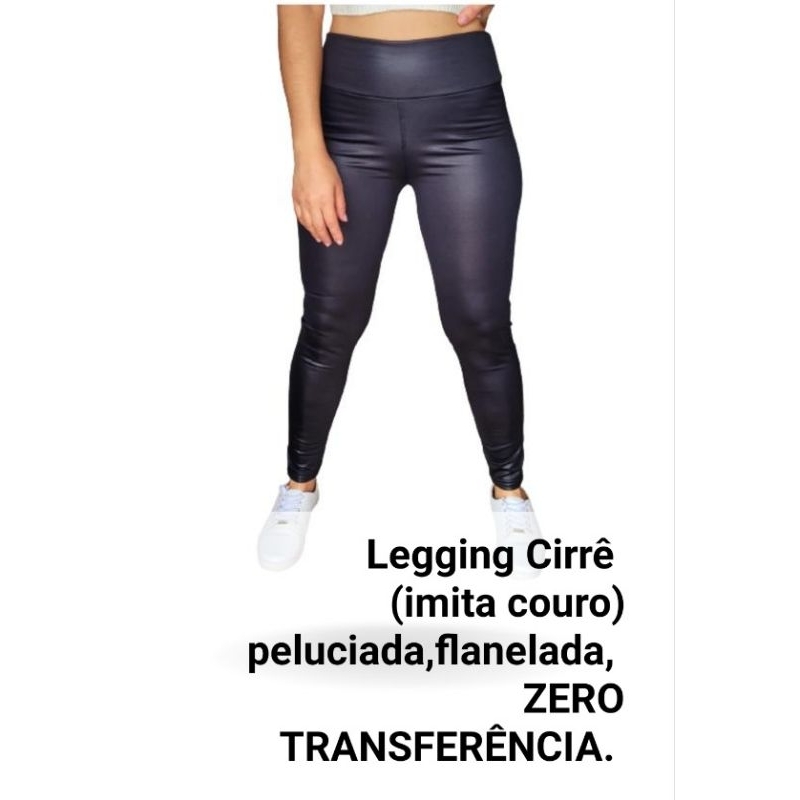 Legging que deals imita couro