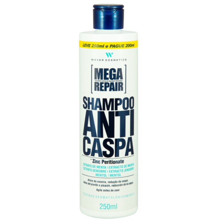 Shampoo Anticaspa Wever - 250ml