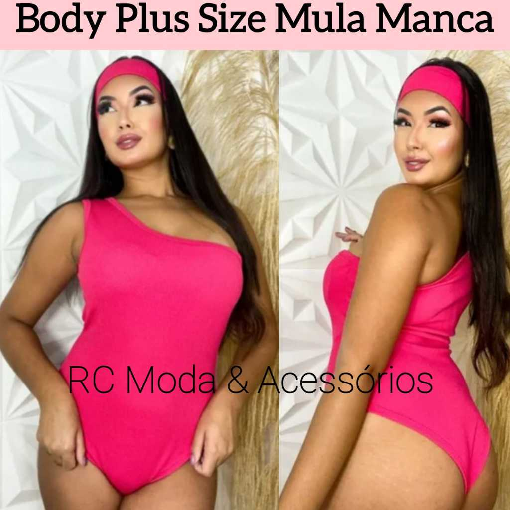 Body Bory Feminino Tamanho Grande Plus Size Suplex Premium