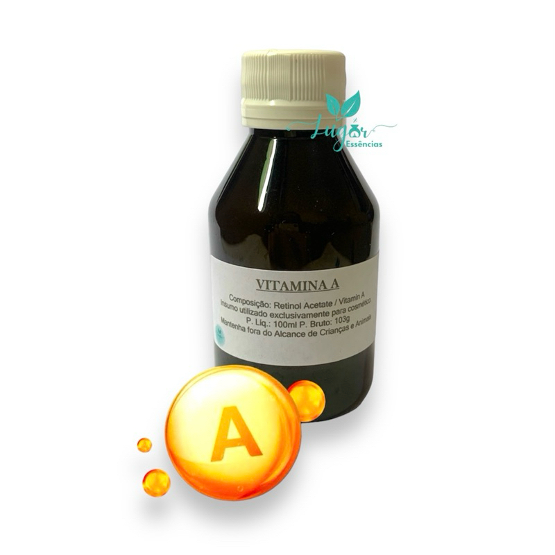Vitamina A 100ml - Uso Cosmético