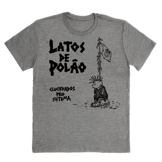 Camiseta Algodao Ratos de Porão Cebolinha Engraçada Mashup Monica Cartoon Unissex