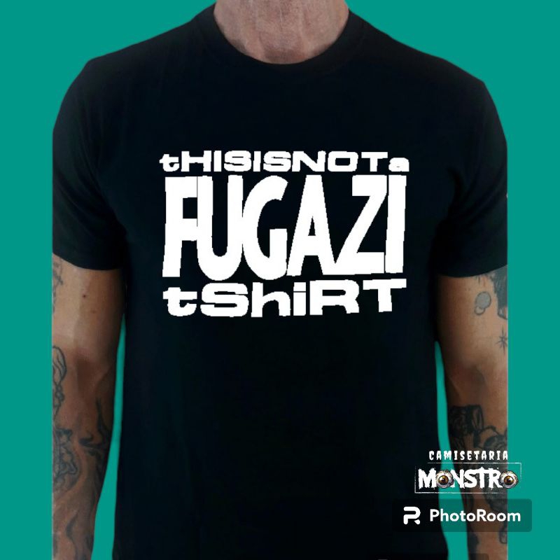 camiseta FUGAZI T-SHIRT | Shopee Brasil