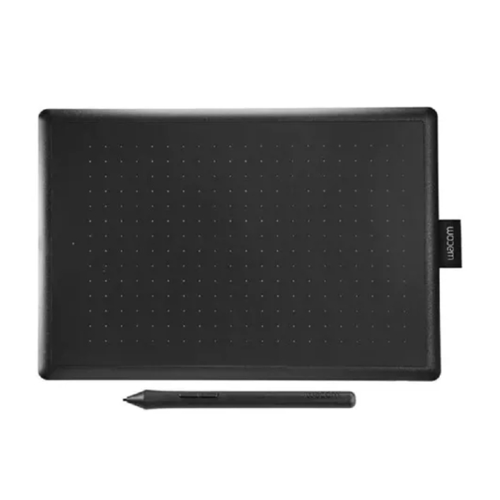 Mesa Digitalizadora One By Wacom Pequena Ctl472l Cor Preto/Vermelho