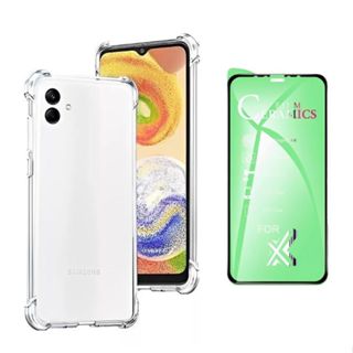 Capa Capinha Anti Queda + Película Para Samsung Galaxy A05