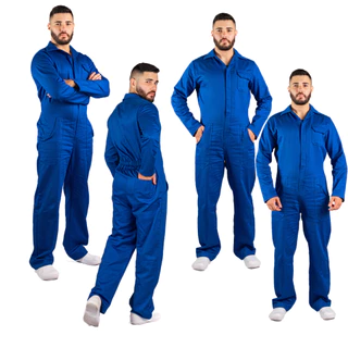 Macacão Operacional Brim Masculino Manga Longa
