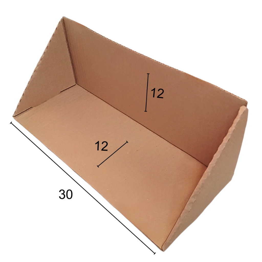 Cantoneira de Papelão para Proteção de Quinas 12x12x30cm - Para móveis, estofados, colchões - 15 Unidades - Direto da Fábrica