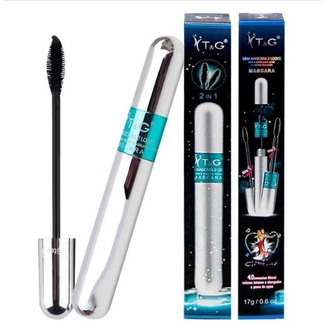 Máscara Para Cílios A Prova D’Água 2 em 1 4D Tango(Monica Fashion)