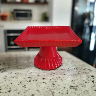 Par De Porta Docinhos Renda Cerâmica Decoração De Festa Bandeja Decoração De Casa Rustica
