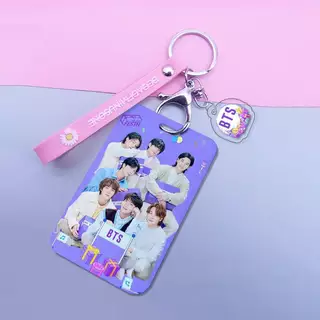 Chaveiro Porta Crachá ,Cartao Bilhete Unico de BTS