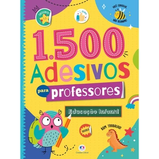 Livro 1500 Adesivos Para Professores - Educação infantil em Oferta na Shopee