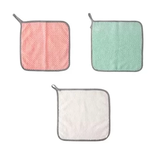 Kit 3 Panos Coral Fleece 24x24x0,3Cm Para Cozinha Para Limpezas Multiuso Max Clen Clink  Prático E Fácil em Oferta na Shopee