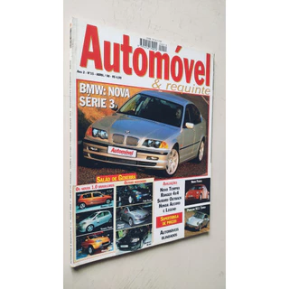 Revista Automóvel & Requinte - nº 15 - Abril 1998 - Bmw Salão Genebra (ótimo estado de conservação)