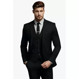 Terno Masculino Slim Corte Italiano de Luxo - Paletó+Calça