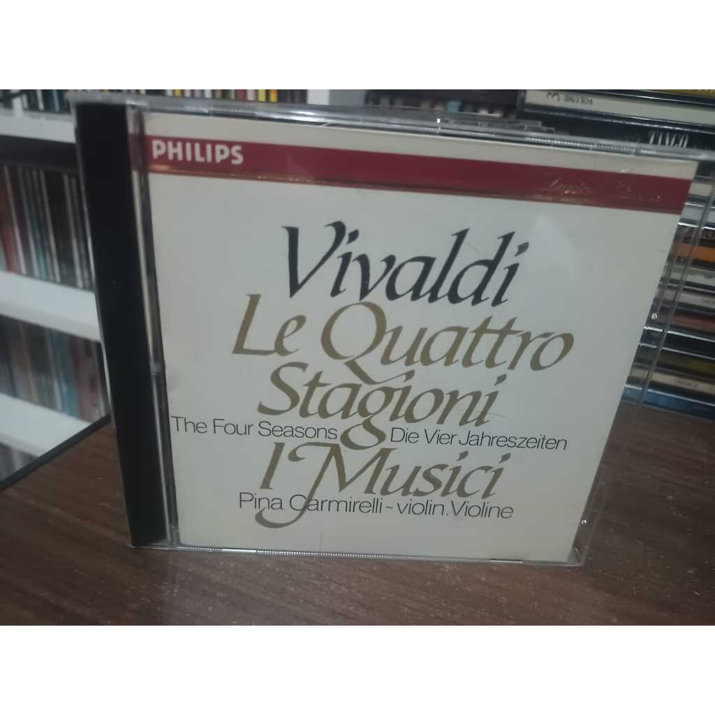CD Vivaldi, Pina Carmirelli, I Musici – Le Quattro Stagioni