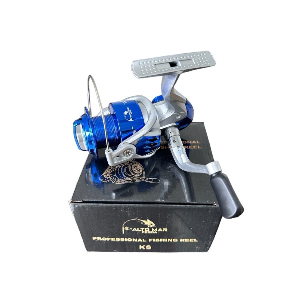 Molinete profissional Alto Mar KS 7000 13 Rolamentos Drag 18 KG Forte